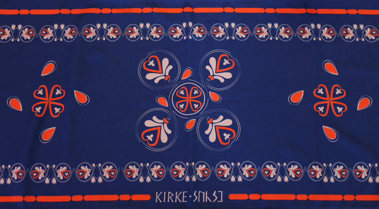 Table Runner - Colorful Georgian Ornament
