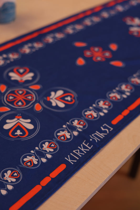 Table Runner - Colorful Georgian Ornament