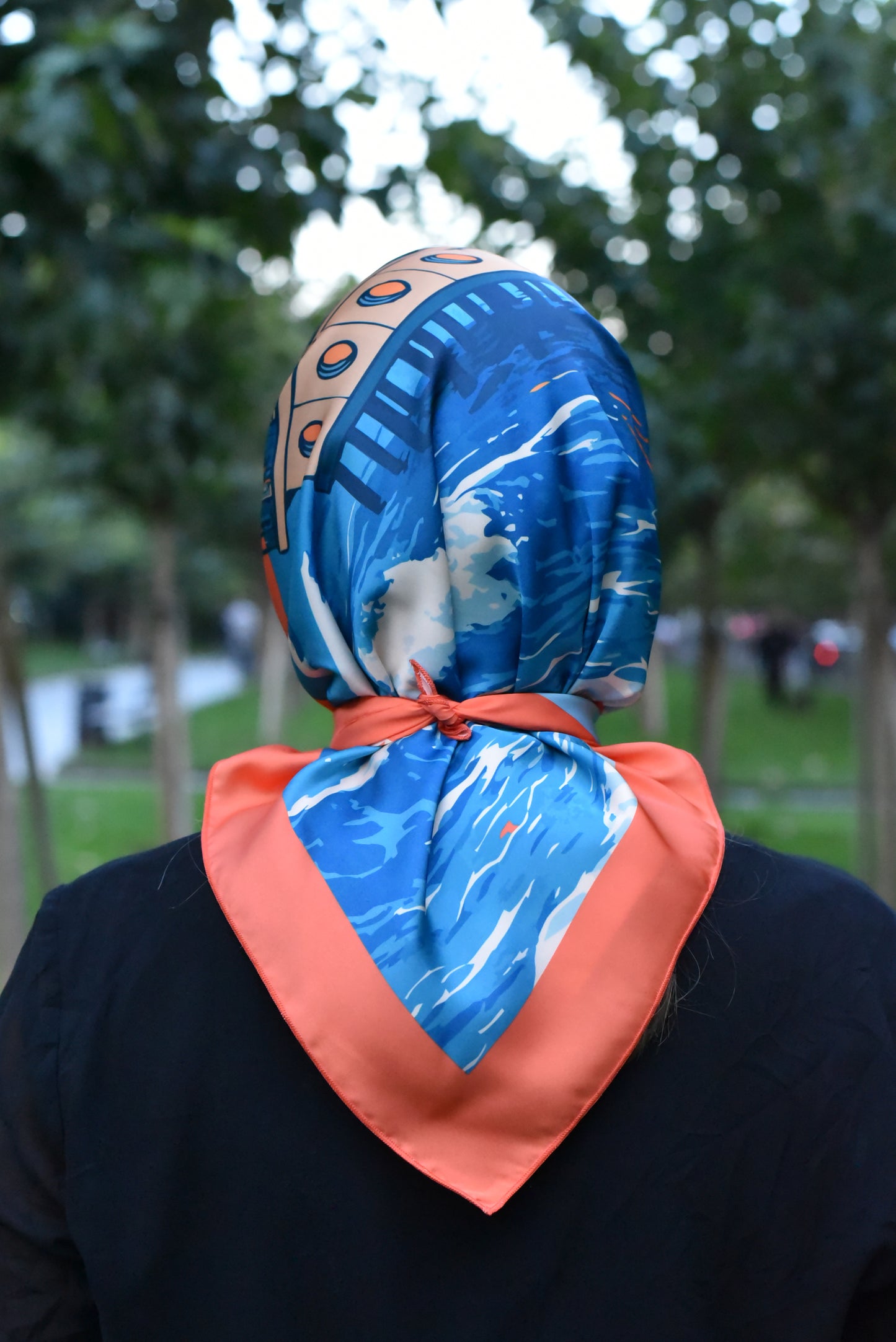 აბრეშუმის შარფი- ამრა