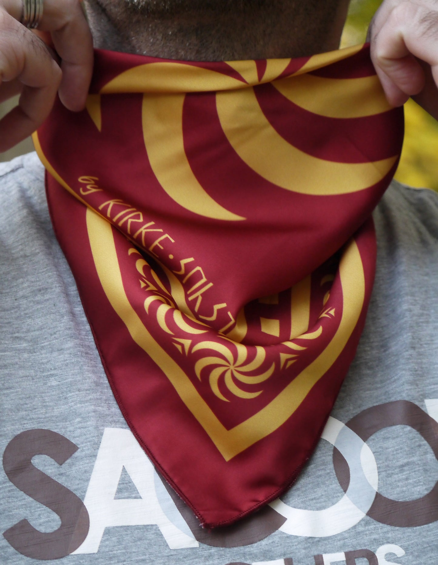 აბრეშუმის ყელსახვევი - ბორჯღალი