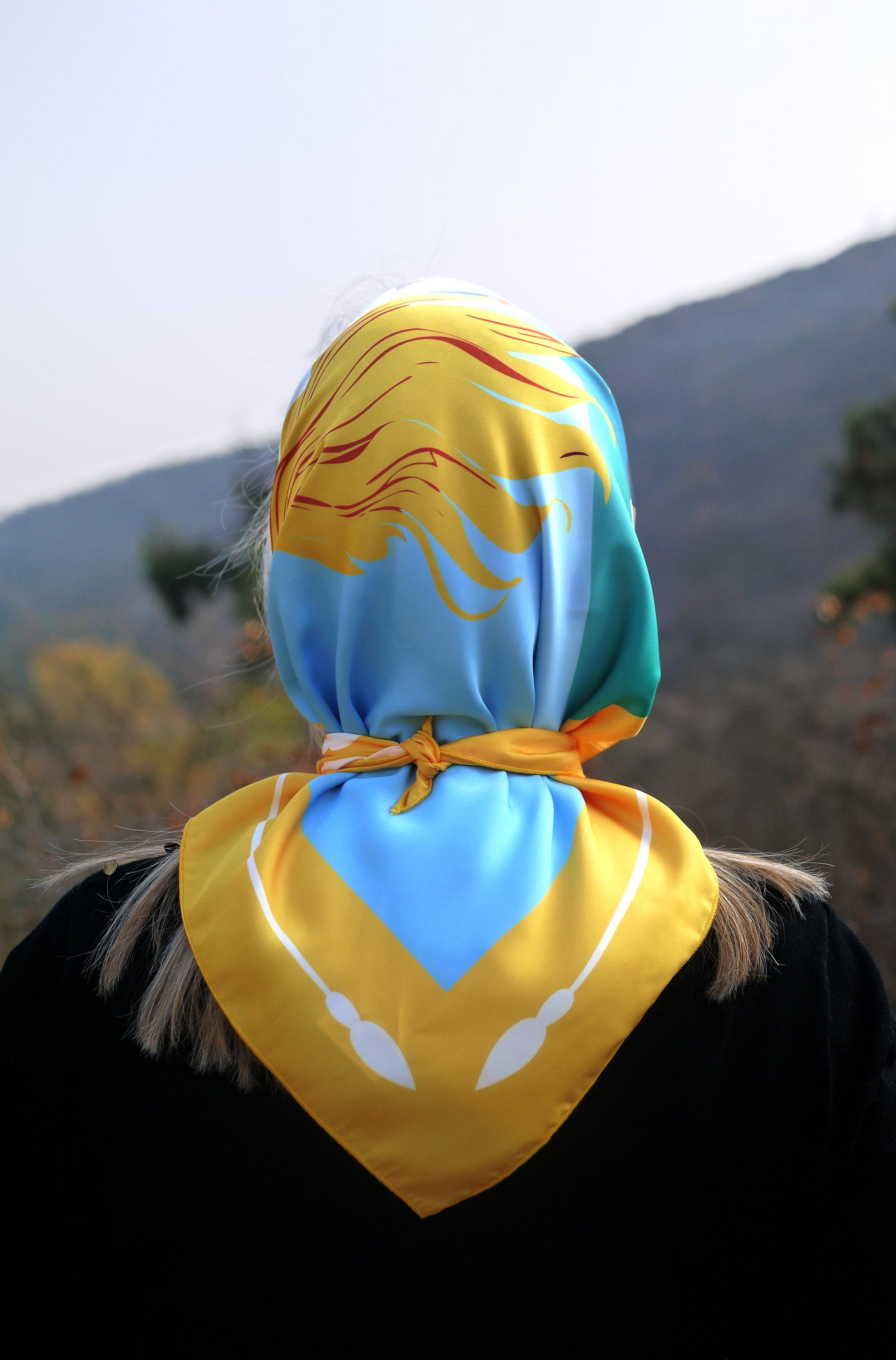 „აბრეშუმის ყელსახვევი — დალი, სვანეთის კლდის ქალღმერთი“