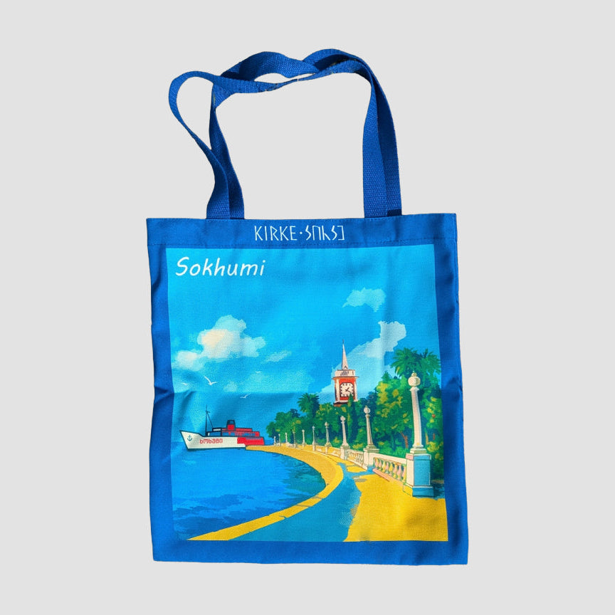 tote bag - message from Sokhumi